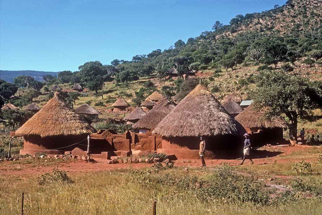 Venda huts Nzhelele Limpopo Province South Africa OzOutback
